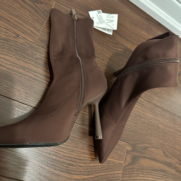 Zara sock ankle boots - Picture 1 of 5